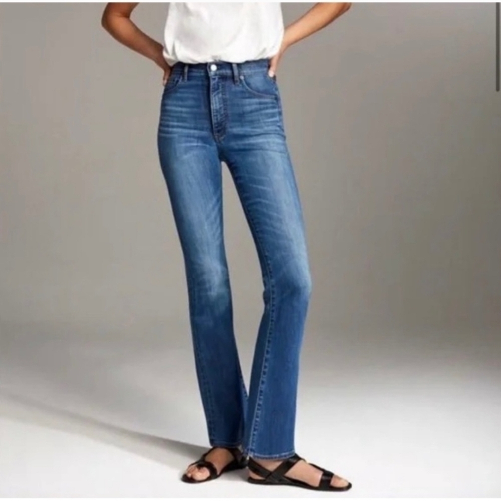 Aritzia Denim forum The vintage Jane high rise boot jeans size 26
